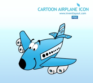 Cartoon-Airplane-Icon-108-thumb